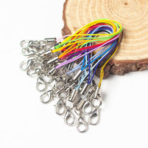 Tube coloré avec Double anneau <span class=keywords><strong>302</strong></span> fermoir mousqueton bijoux à bricoler soi-même accessoires fil résultats et composants en gros - Product Image 4