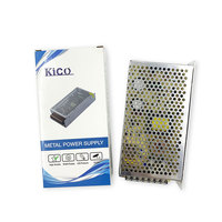 Alimentation électrique KICO à commutation DC 12V en aluminium 5A 120W 9CH Sortie simple Entrée 85-264VAC 47-63Hz pour accessoires CCTV
