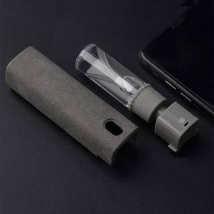 Kit de nettoyage 2-en-1 pour écrans de téléphone et d'ordinateur : Spray et chiffon microfibre pour dépoussiérage (sans liquide de nettoyage) - Product Image 6