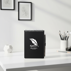 <span class=keywords><strong>Libreta</strong></span> Ejecutiva Personalizada con Logotipo, 5x7 Pulgadas, Textura de Piedra Mineral, con Juego de Bolígrafos, Ecológica, para Escritura, al por Mayor - Product Image 4