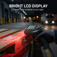 Lecteur de codes-barres 2D QR WCMI Night Scan sans fil BT avec écran LCD rétroéclairé pour la gestion des stocks en entrepôt sombre – Modèle haut de gamme