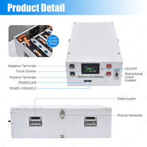 Meilleur prix pour pack de batteries au sodium-ion empilable de 8 kWh, 160 Ah, avec communication CAN, pour voiture familiale, utilisation longue distance - Product Image 3