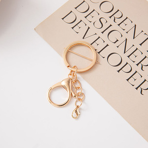 Llavero de acero inoxidable con logotipo personalizado colgante de lujo llavero 3D personalizado oro plata llavero de metal personalizado - Product Image 3
