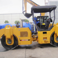 Rouleau tandem de 10 tonnes XD103 pour la compactation de l'asphalte et des routes dans les projets de construction