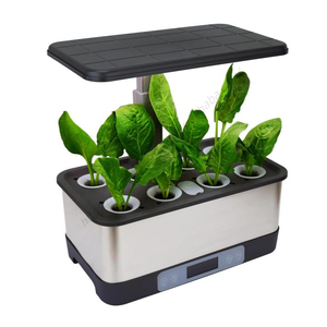 Mini-jardin intelligent pour plantes d'intérieur en gros, 12 pots, lampe de culture 24W, pots à herbes et jardinières - Product Image 1
