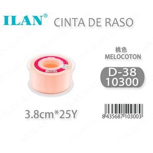 ริบบิ้นผ้าซาติน 3.8 ซม. 25 หลา สีพีช รุ่น D-38 - Product Image 1