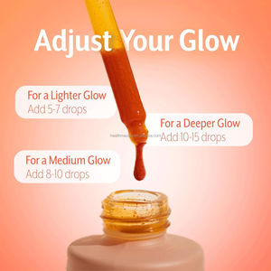 Gouttes autobronzantes OEM à prendre par voie orale pour une production naturelle de mélanine et un éclat radieux bronzé au soleil - Product Image 2