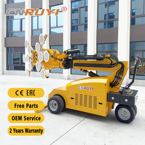 Kính nâng lên 1200kg tất cả các địa hình gồ ghề pin điện chân không robot với điều khiển từ xa 360 xoay nghiêng <span class=keywords><strong>x</strong></span>ây dựng động cơ - Product Image 1