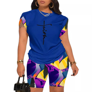 Nouvelle collection été 2026 : Ensemble élégant pour <span class=keywords><strong>femme</strong></span>, style européen et américain, avec imprimé numérique et col rond, idéal pour <span class=keywords><strong>AliExpress</strong></span> - Product Image 5