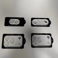 Protection d'objectif d'appareil photo arrière pour téléphone portable en verre trempé 9H haute transparence anti-rayures 3D, vente chaude pour iPhone 16 17Pro 14 15Plus