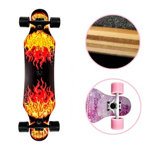 Planche à roulettes professionnelle en bois d'érable du Nord-Est à 7 plis, 31x8 pouces, construction <span class=keywords><strong>solide</strong></span> et robuste, antidérapante - Product Image 1