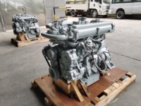 Moteur diesel marin turbo 4 cylindres SCDC 4JB1T 80HP 110HP 3600RPM pour bateau de passagers, yacht et embarcation de plaisance
