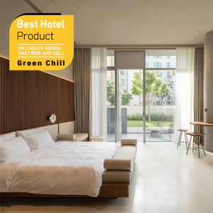 Juego de Muebles de Dormitorio para Hotel Hechos a Medida, Lujosos y Modernos, para Villas Boutique, Apartamentos, Suites Completas, Paquetes de Muebles de Madera Sólida para Hostelería - Product Image 1