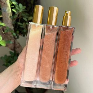 <span class=keywords><strong>Aceite</strong></span> <span class=keywords><strong>Seco</strong></span> Iluminador de Maquillaje Personalizado de Bajo Pedido Mínimo, <span class=keywords><strong>Aceite</strong></span> Brillante con Destellos - Product Image 2