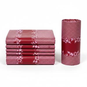 En stock : Pagne en coton imprimé, Ruban biais en coton imprimé, Grand imprimé en coton, Imprimé en coton popeline, Motif uni 40s, Ankara Red White Wax Ankara - Product Image 1