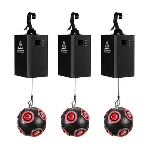 RGB Kinetic Football Winch Led Ball Light Dmx Kinetic Led Light For Stage