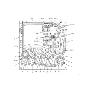Diodos para Montacargas Doosan Daewoo BC20S BC25S BC30S, Rectificador de Orificio Pasante, Pieza Original del Fabricante 91013995 - Product Image 2