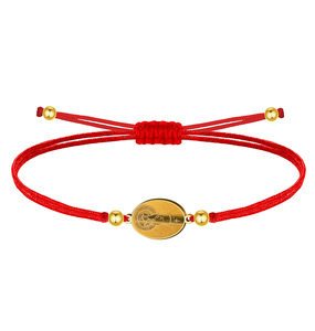 Collana con ciondolo di moda in acciaio inossidabile vergine Pilar gioielli di ispirazione cattolica - Product Image 1