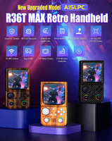 Nouvelle console de jeu portable rétro de haute qualité R36Tmax Open Source EmuELEC System 5G WiFi Dual 3D Joystick 4 pouces