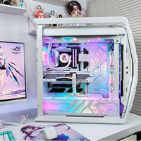 Boîtier ATX Full Tower personnalisable Asuka Theme Digital Display Edition avec refroidissement liquide à 360 degrés en stock