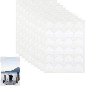 Coins <span class=keywords><strong>photo</strong></span> autocollants auto-adhésifs pour coins <span class=keywords><strong>photo</strong></span> coins de montage <span class=keywords><strong>photo</strong></span> auto-adhésifs sans acide pour album de bricolage - Product Image 1