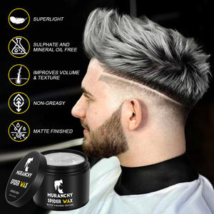 Prodotti <span class=keywords><strong>per</strong></span> <span class=keywords><strong>capelli</strong></span> barbiere Private Label Pomade Styling argilla barbiere Spider Wax medio tenere <span class=keywords><strong>capelli</strong></span> organici pomata <span class=keywords><strong>per</strong></span> gli uomini - Product Image 4