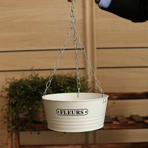 Decorazione verticale del balcone della parete del vaso del giardino che appende il gancio del supporto della pianta del fiore del <span class=keywords><strong>ferro</strong></span> <span class=keywords><strong>battuto</strong></span> del metallo - Product Image 2