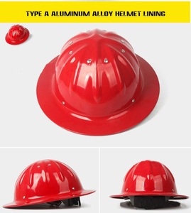 خوذة صلبة كاملة الحافة من سبائك الألومنيوم معتمدة من <span class=keywords><strong>CE</strong></span> وANSI، قابلة للتعديل بنظام الراتش، مقاومة للصدمات للبناء والتعدين - Product Image 5