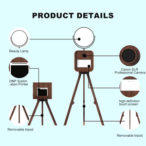 डोला इंटरएक्टिव डिजिटल मिरर फोटो बूथ शेल डीस्लर सस्ते आपूर्तिकर्ता प्रोप्स मशीन वेडिंग फोटोबूथ बिक्री के लिए - Product Image 4