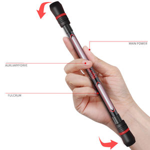 बच्चों के छात्रों को वयस्कों को कम दबाव खिलौना रचनात्मक स्टेशनरी आराम 0.5mm काले कताई जेल कलम - Product Image 5