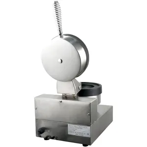 Mini waffle máquina de gelo, mini waffle elétrico de imprensa 220v 120v 110v ufo sanduíche fabricante de gelo máquina de hambúrguer logotipo perto de me
