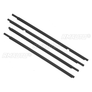 4 piezas de molduras exteriores para ventanas de coche, burletes de plástico para Toyota Corolla Altis 2003 2005 2006 2007 - Product Image 3