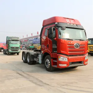 하이 퀄리티 Faw 새로운 모델 Jh6 430hp 6x4 10 휠 Cng 트레일러 트랙터 트럭