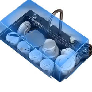 Évier de cuisine multifonctionnel en acier inoxydable résistant aux chutes d'eau et aux rayures - Product Image 3