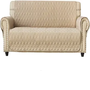 Siêu Âm Dập Nổi Chống Trượt Dây Đeo Lưng Đàn Hồi Chống Thấm Nước Bọc Ghế Sofa Với Tay Ghế