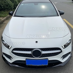 For Mercedes Benz A-Class A200 2019-2022 <strong>Car</strong> Front Bumper Lip Splitter <strong>Diffuser</strong> Body Kit 3PCS Bumper Guard <strong>Protector</strong> Cover - Product Image 3