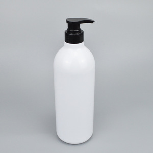 Senno 1000ml Shampoo Shower Gel <b>Bottle</b> Plastic Cosmetic <b>Bottle</b> With <b>Pump</b> <b>Dispenser</b> Cylinder Shape Lotion <b>Pump</b> Packaging - Product Image 3