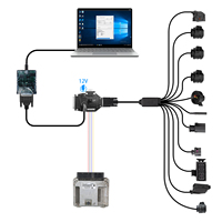 Juego de Cables para Caja de Cambios GODIAG 9 en 1 para V-A-G V30/ DQ200/ DL501/ VL300/ VL381/ DQ500/ DQ250/ DQ380/ DQ381/ DQ400E/ DL382