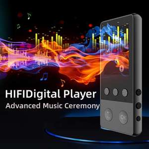 Nuevo Reproductor MP3 MP4 con Pantalla Grande de 1.8 Pulgadas, Bluetooth, 8GB/16GB, Reproductor de Música Deportivo con Altavoz Integrado - Product Image 2