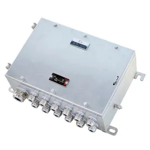 金属厂家供应定制壁挂IP66防水不锈钢电气接线盒防爆