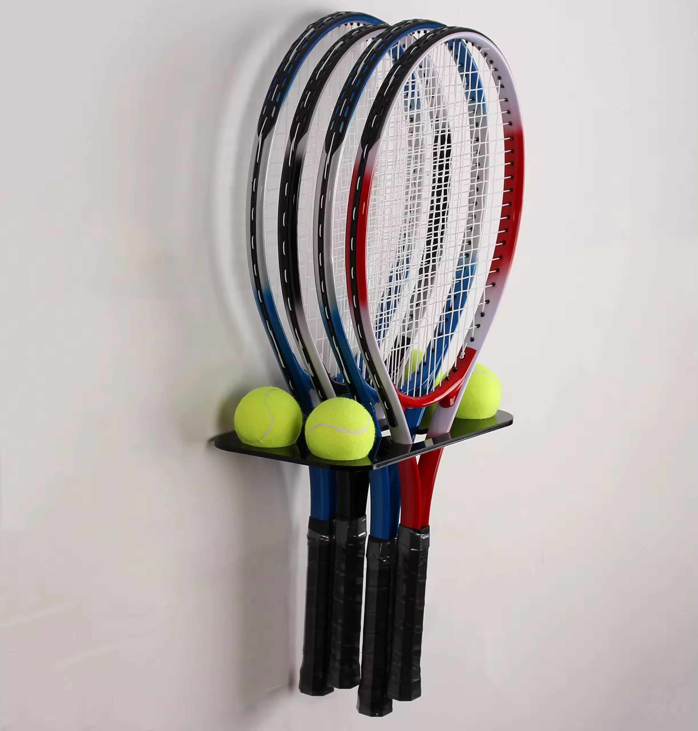 Support De Rangement Pour Raquettes De Ping-pong,Support Mural Pour Raquettes De Tennis De Table,Pour 4 Raquettes Et Balles,Rangement Dans La Salle De Bar - Buy Product on
