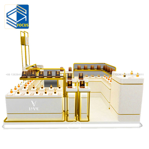 Thiết kế hiện đại trang điểm hiển thị truy cập Tempered Glass nước hoa đứng <span class=keywords><strong>kiosk</strong></span> Nước hoa Booth cho <span class=keywords><strong>Mall</strong></span> - Product Image 2