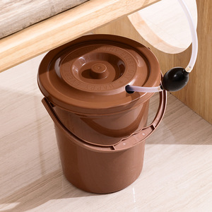 Tea Dregs <b>Bucket</b> Plastic <b>With</b> <b>Lid</b> 1-3L For Tea Table Use - Product Image 3