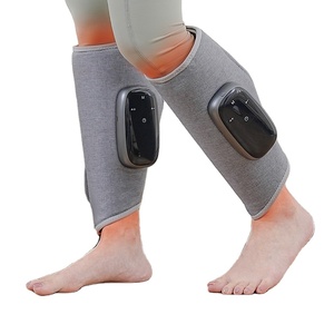 Masajeador de piernas eléctrico inalámbrico portátil Compresión de calor de circulación sanguínea de pantorrilla con aire vibratorio para aplicación de pies - Product Image 2