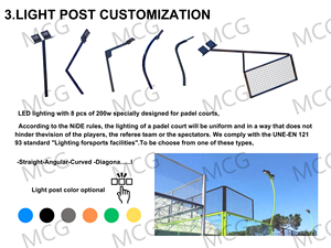 2024 Nuevo diseño Padel Tenis Deportes al aire libre Padel Fabricante Panorámico Padel Cancha de tenis - Product Image 5