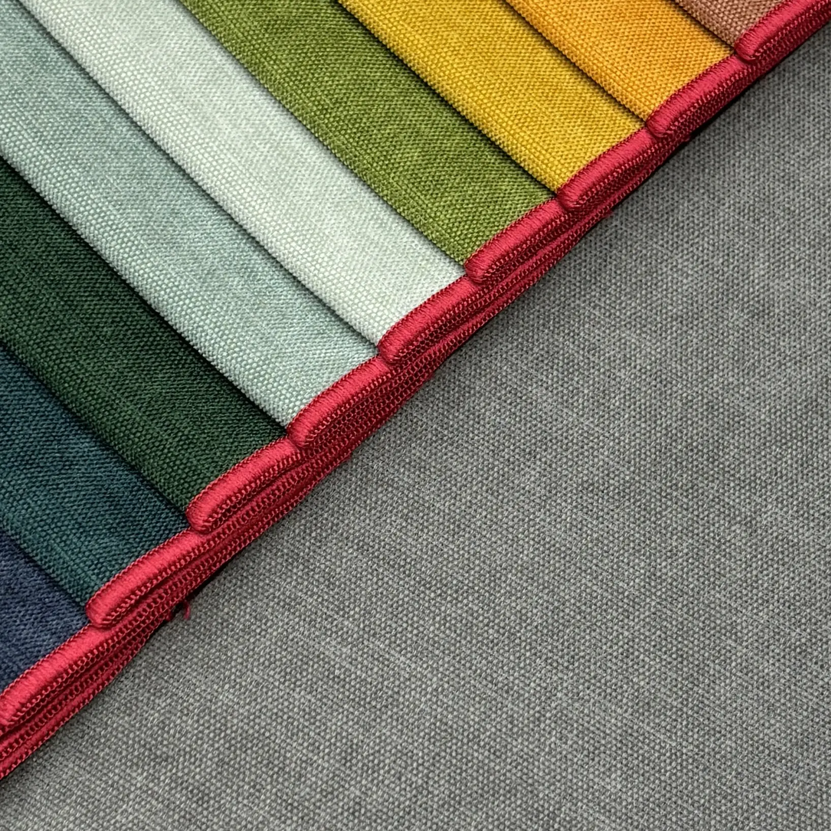 Weipai impermeable 100% poliéster Holanda terciopelo muebles textil chenilla tapicería textil hogar sofá tela