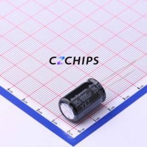 Condensador Electrolítico de Aluminio de Orificio Pasante 35YXJ1000M12.5X20, Orificio Pasante, D12.5xL20mm 1000uF 20% 35V 5mm - Product Image 1