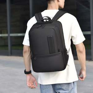 High Quality <b>Large</b> Capacity Waterproof Business Backpack USB Charger Factory Custom Logo Expandable <b>Laptop</b> <b>Bag</b> Made Oxford - Product Image 4