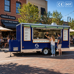 Etodevice Factory Outlet: Camión de Comida Rápida para Hamburguesas, Remolque de Helados, Carrito de Comida con Servicio Personalizado - Product Image 1
