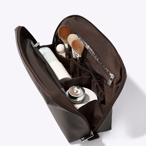 Pochette de maquillage personnalisée minimaliste avec logo en relief, polyester avec revêtement PVC, S/<span class=keywords><strong>M</strong></span>/L - Product Image 2